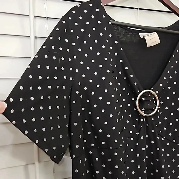 Fashion Bug Polka Dot Plus Size Top Size 26/28 - Picture 4 of 7